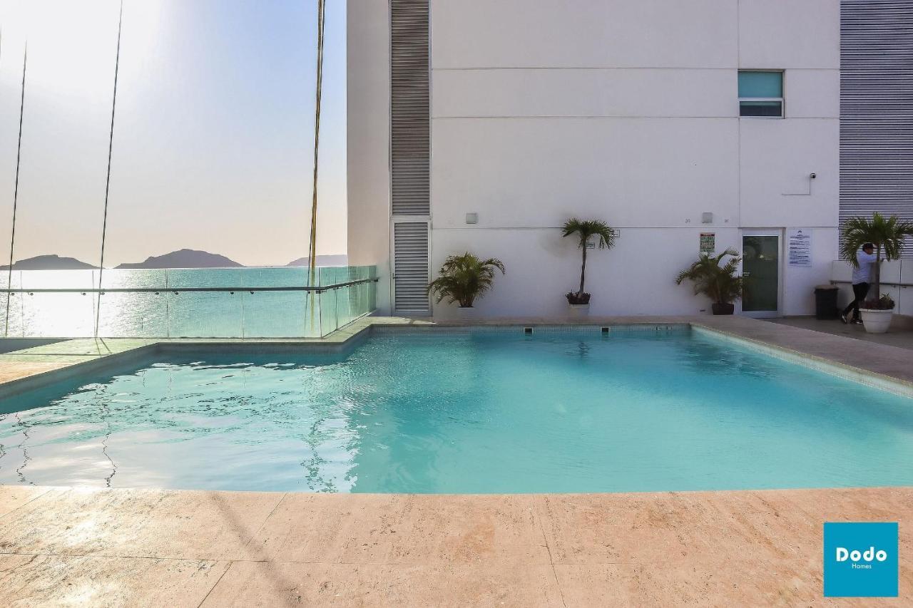 Departamento En Mazatlan Frente Al Mar Y Alberca Comun. Apartment Exterior photo